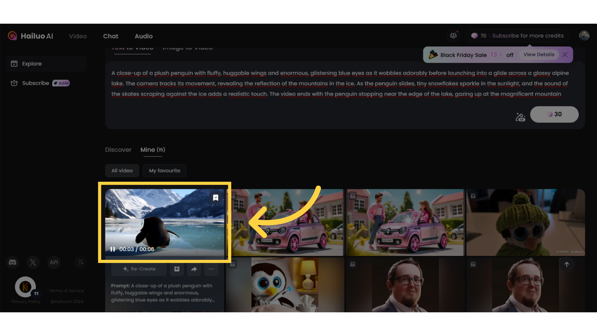 Hailuo AI: Text to Video