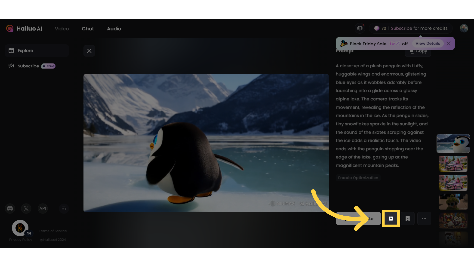 Hailuo AI: Text to Video