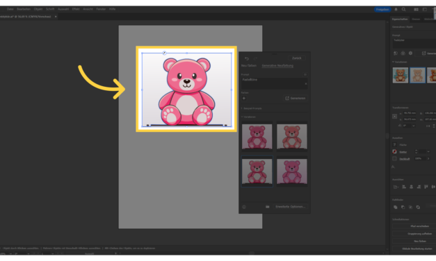 Adobe Illustrator: Generative Neufärbung